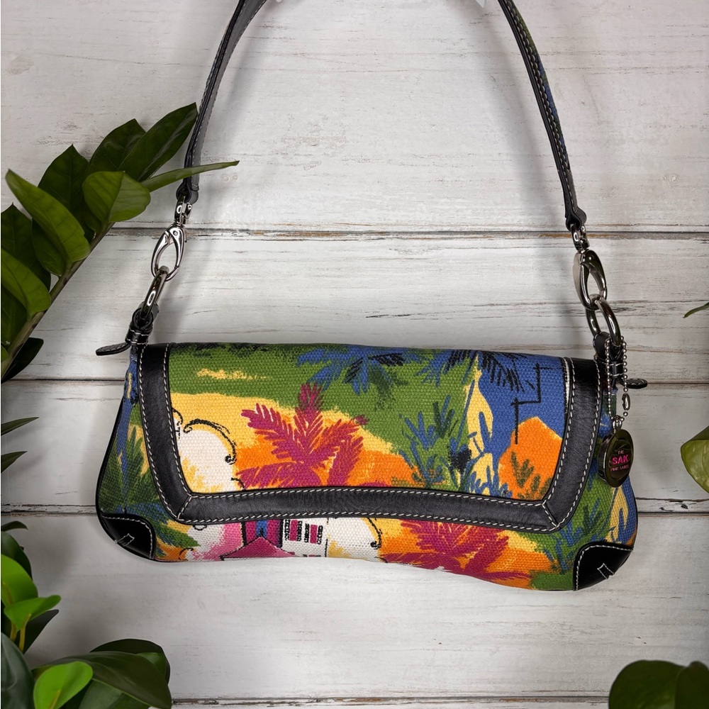 The Sak Multicolor Tropical Shoulder Bag